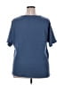 MIHOLL Blue Short Sleeve Blouse Size XXL - photo 2