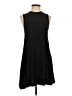 Elan Solid Black Casual Dress Size S - photo 1