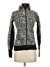 Athleta Animal Print Black Track Jacket Size XS - photo 1