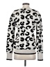 DKNY Animal Print Silver Pullover Sweater Size S - photo 2