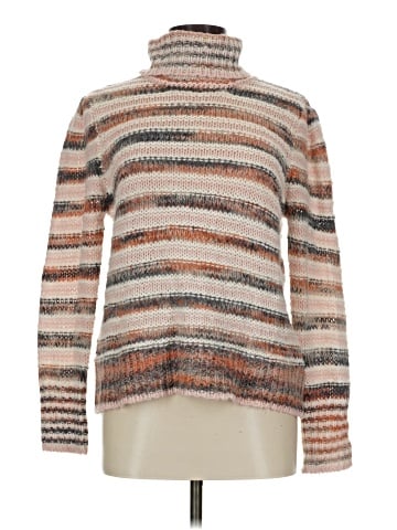 Tribal Turtleneck Sweater (view 1)