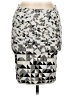 BCBGMAXAZRIA Graphic Gray Casual Skirt Size L - photo 1