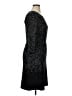 AB Studio Tweed Black Cocktail Dress Size XL - photo 4