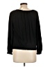 Be Cool Black Long Sleeve Blouse Size L - photo 2