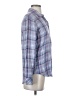 Rails 100% Rayon Plaid Blue Long Sleeve Button-Down Shirt Size XS - photo 4