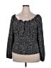 Persaya Black Long Sleeve Blouse Size 3X - photo 1
