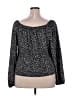Persaya Black Long Sleeve Blouse Size 3X - photo 2
