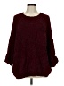 Entro 100% Polyester Burgundy Pullover Sweater Size Med - Lg - photo 1