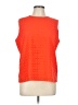 Cynthia Rowley 100% Polyester Orange Sleeveless Blouse Size L - photo 1