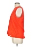 Cynthia Rowley 100% Polyester Orange Sleeveless Blouse Size L - photo 5