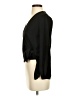 TeXTURE & THREAD Madewell Black Long Sleeve Blouse Size S - photo 5