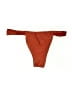 Unbranded Solid Brown Orange Swimsuit Bottoms Size M - photo 2