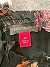 Vince Camuto 100% Polyester Floral Black Sleeveless Blouse Size M - photo 7