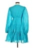 Trina Turk 100% Cotton Teal Cocktail Dress Size S - photo 2