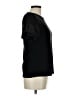 Gracia Black Short Sleeve Top Size M - photo 4