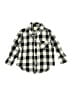 Hoonana 100% Cotton Checkered-gingham Gray Long Sleeve Button-Down Shirt 18-24 MO / 24 MO - photo 1