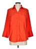 C established 1946 Orange 3/4 Sleeve Blouse Size L - photo 1