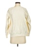 Terry Solid Ivory Sweatshirt Size S - photo 1