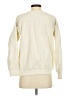 Terry Solid Ivory Sweatshirt Size S - photo 2
