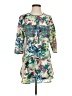 Fig and Flower 100% Polyester Green 3/4 Sleeve Blouse Size S - photo 1