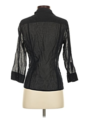 Studio by Liz Claiborne 3/4 Sleeve Button-Down Shirt (view 2)