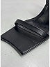 Balenciaga Gray Black Leather Sandals Size EU 38 - photo 4