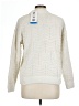 Weatherproof Chevron-herringbone Ivory Turtleneck Sweater Size L - photo 2