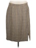 Savannah Houndstooth Brown Tan Formal Skirt Size 10 - photo 1