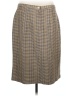 Savannah Houndstooth Brown Tan Formal Skirt Size 10 - photo 2
