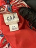 Gap 100% Polyester Paisley Red Casual Dress Size XS - photo 4