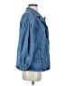 Shein Blue Denim Jacket Size 4 - photo 4
