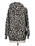 Lou & Grey Animal Print Brown Pullover Hoodie Size S - photo 2