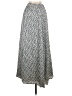 Donna Bella Designs 100% Polyester Checkered-gingham Silver Casual Skirt Size XS (estimated) - photo 2