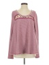 Free People Pink Pullover Sweater Size S - photo 1