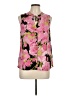 Halogen 100% Polyester Pink Sleeveless Blouse Size L - photo 1