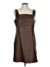 The Drop 100% Polyurethane Brown Casual Dress Size L - photo 1