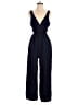 Sancia 100% Rayon Solid Blue Jumpsuit Size S - photo 1