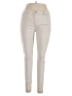 Curve Appeal Solid Ivory Jeans Size 16 - photo 1