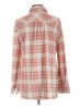 Marissa Olivia Plaid Pink Long Sleeve Blouse Size L - photo 2