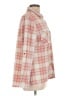 Marissa Olivia Plaid Pink Long Sleeve Blouse Size L - photo 4
