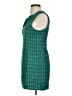 Day + Moon 100% Polyester Tweed Green Casual Dress Size 2 - photo 5