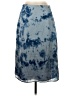 Fore 100% Polyester Tie-dye Blue Casual Skirt Size S - photo 1