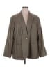 Due Per Due Chevron-herringbone Brown Blazer Size 22 - photo 1