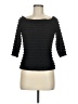 Frank Lyman Design Black 3/4 Sleeve Top Size 8 - photo 1