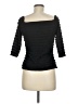 Frank Lyman Design Black 3/4 Sleeve Top Size 8 - photo 2