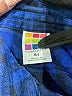 Healthtex 100% Cotton Plaid Blue Long Sleeve Button-Down Shirt Size 4T - photo 3