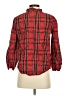 J.Crew 100% Cotton Plaid Red Long Sleeve Blouse Size XS - photo 2