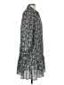 Max Studio 100% Polyester Paisley Gray Casual Dress Size M - photo 4