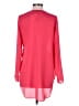 ASOS 100% Polyester Pink Long Sleeve Blouse Size 6 - photo 2