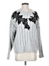 Topshop Stars Silver Pullover Sweater Size 2 - photo 1